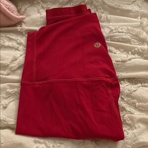 Lululemon Align 25in Red Lunar New Year leggings